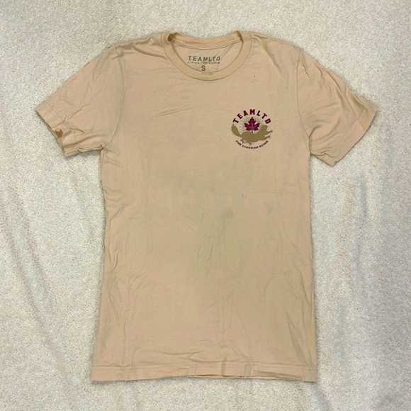 TEAMLTD - Crewneck T-shirt - Beige (size small) - Picture 2 of 5
